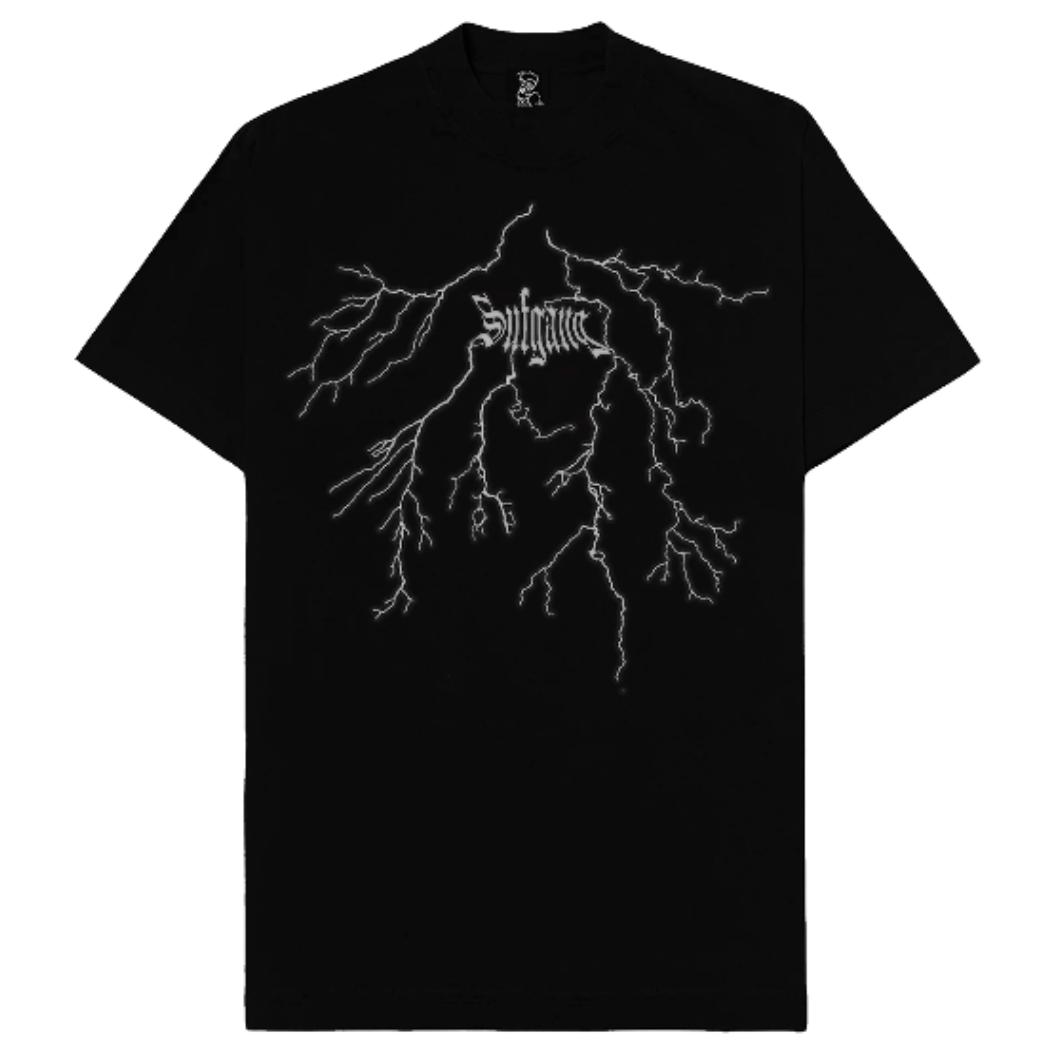 SUFGANG - Camiseta Suflightning "Black/Grey" - THE GAME
